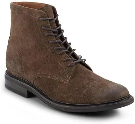Frye Seth Cap Toe Lace Up Boot - Men's Premium Leather Dress Shoe, Classic Style, Durable Construction, Versatile Comfort