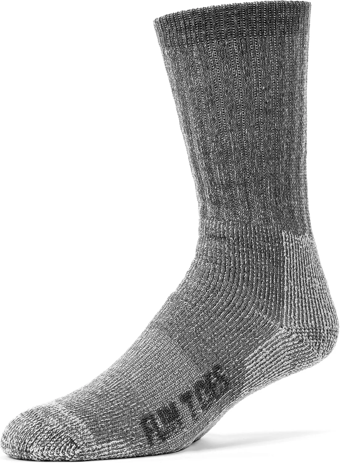 FUN TOES Merino Wool Socks For Men Hiking Boot Thermal Warm Cushioned Crew 6 Pairs