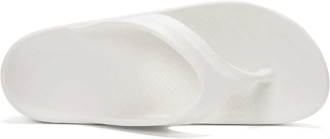 FUNKYMONKEY Women's Thong Flip Flop Ultra Soft Arch Support Sandals