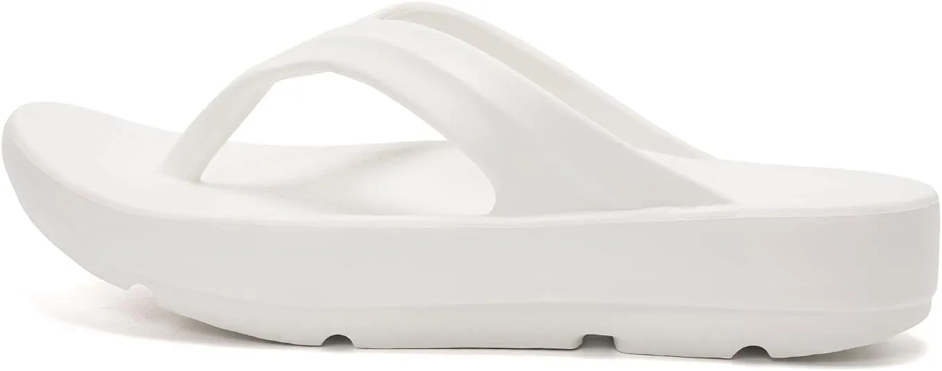FUNKYMONKEY Women's Thong Flip Flop Ultra Soft Arch Support Sandals