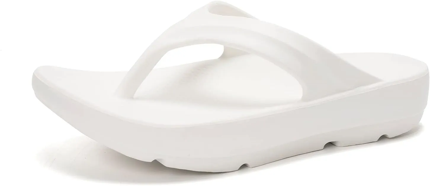 FUNKYMONKEY Women's Thong Flip Flop Ultra Soft Arch Support Sandals