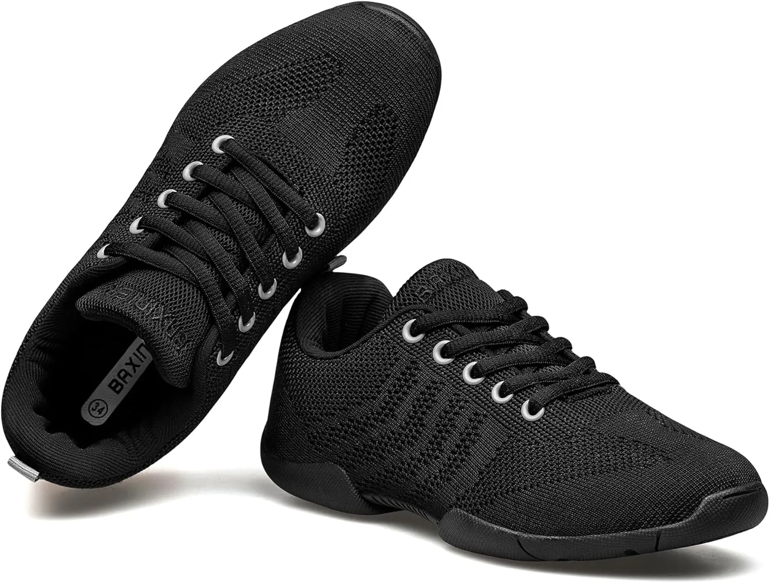 Girls White Cheerleading Shoes Lightweight Competition Sneakers Women Indoor Cheer Dance Shoe