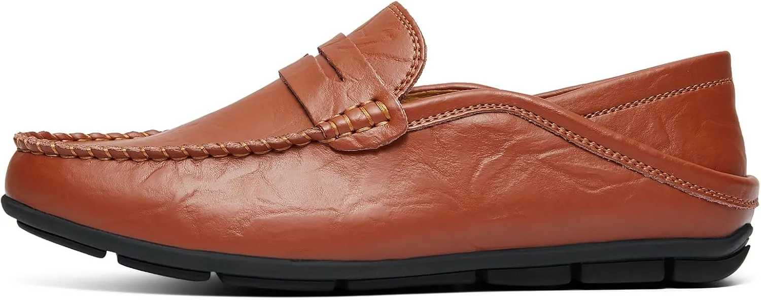 Go Tour Mens Loafers Casual Loafers for Men Slip-on Driving Shoes