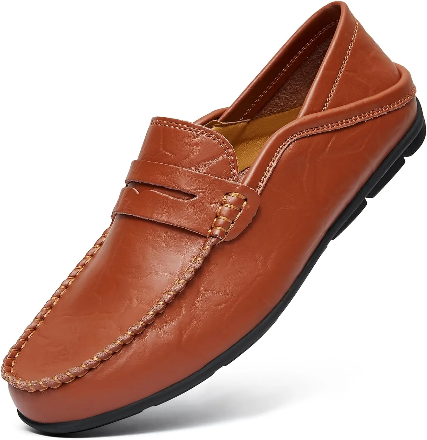 Go Tour Mens Loafers Casual Loafers for Men Slip-on Driving Shoes