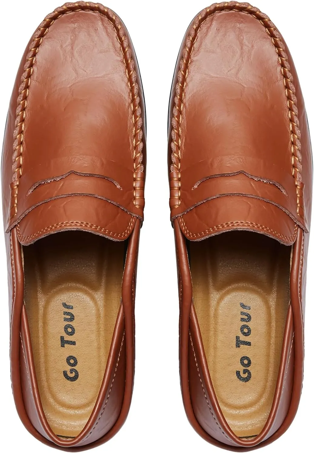 Go Tour Mens Loafers Casual Loafers for Men Slip-on Driving Shoes