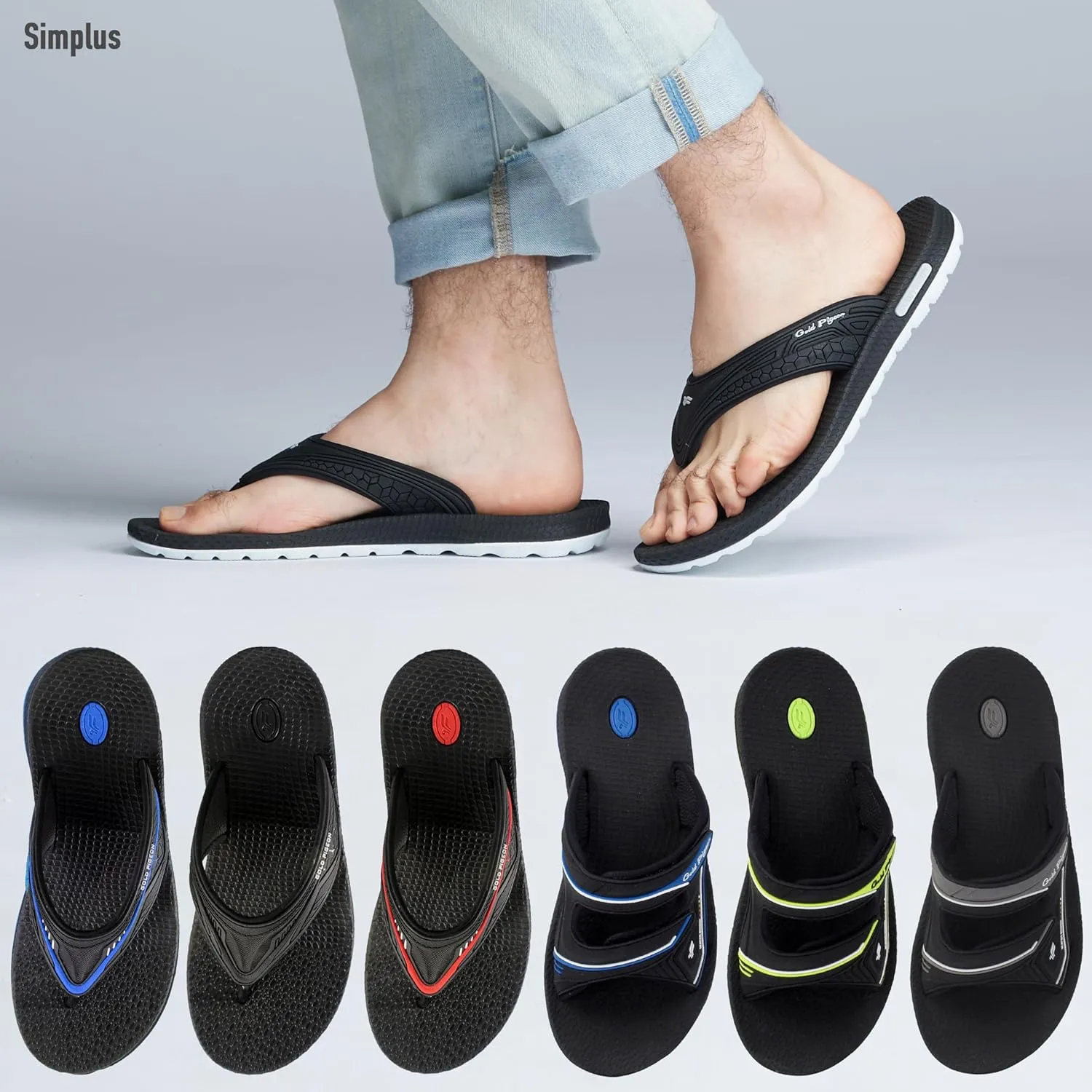 Gold Pigeon Breeze Ultra Light Women Flip Flops