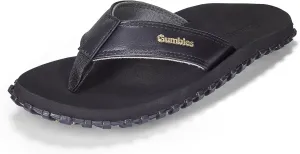 Gumbies Vegovert Unisex Flip-Flop, with Supersoft Brush EVA Footbed, Soft Cotton Backed Faux Leather Strap & Recycled Rubber Sole - Comfort Guaranteed