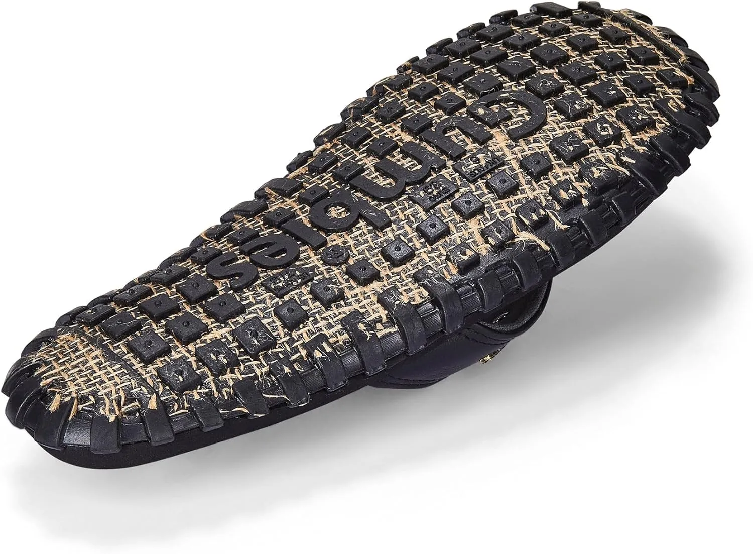 Gumbies Vegovert Unisex Flip-Flop, with Supersoft Brush EVA Footbed, Soft Cotton Backed Faux Leather Strap & Recycled Rubber Sole - Comfort Guaranteed