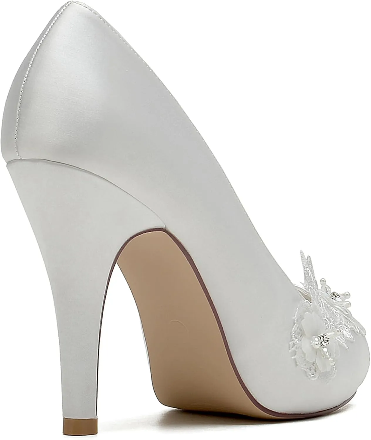 Hanfike Platform Bridal Shoes for Wedding Womens Stiletto High Heel Prom Sandals JY189