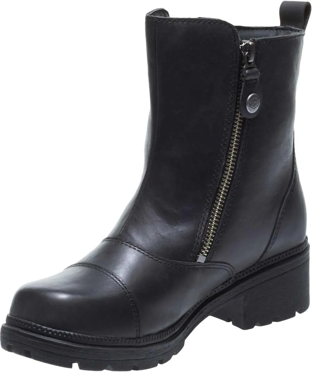 Harley-Davidson Women's Amherst Leather Motorcycle Casual Boot