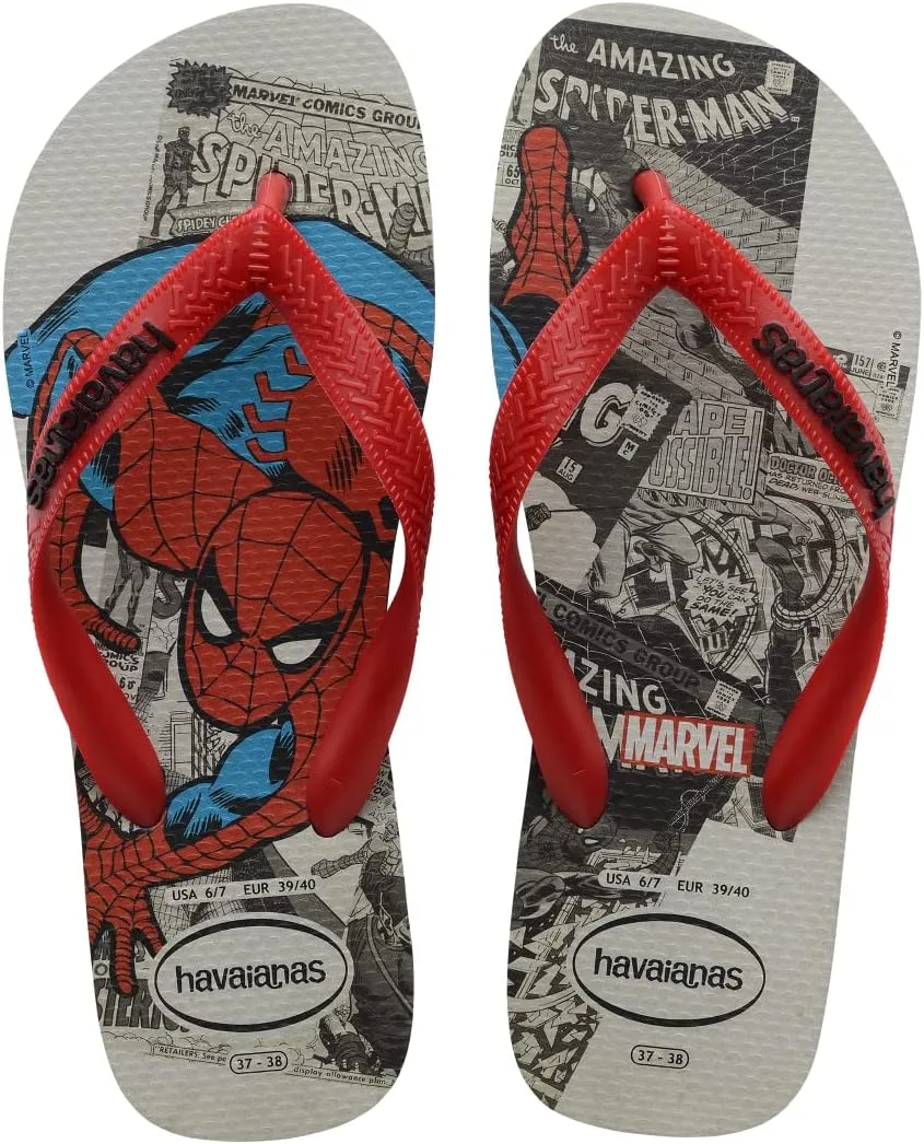 Havaianas Girl's Kid's Top Marvel Classics Flip Flop Sandal