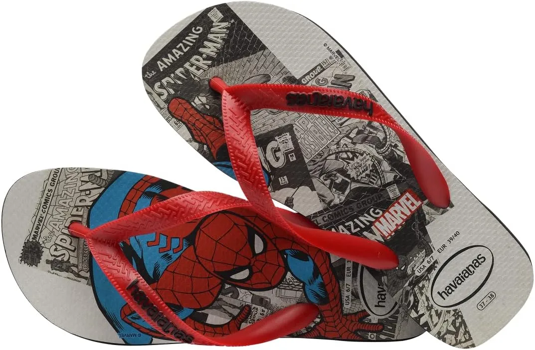 Havaianas Girl's Kid's Top Marvel Classics Flip Flop Sandal