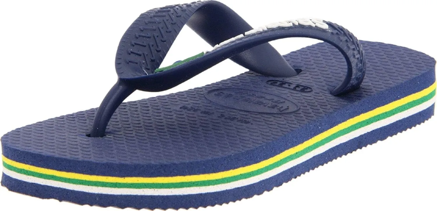 Havaianas Unisex-Child Brazil Logo Flip Flop Sandal