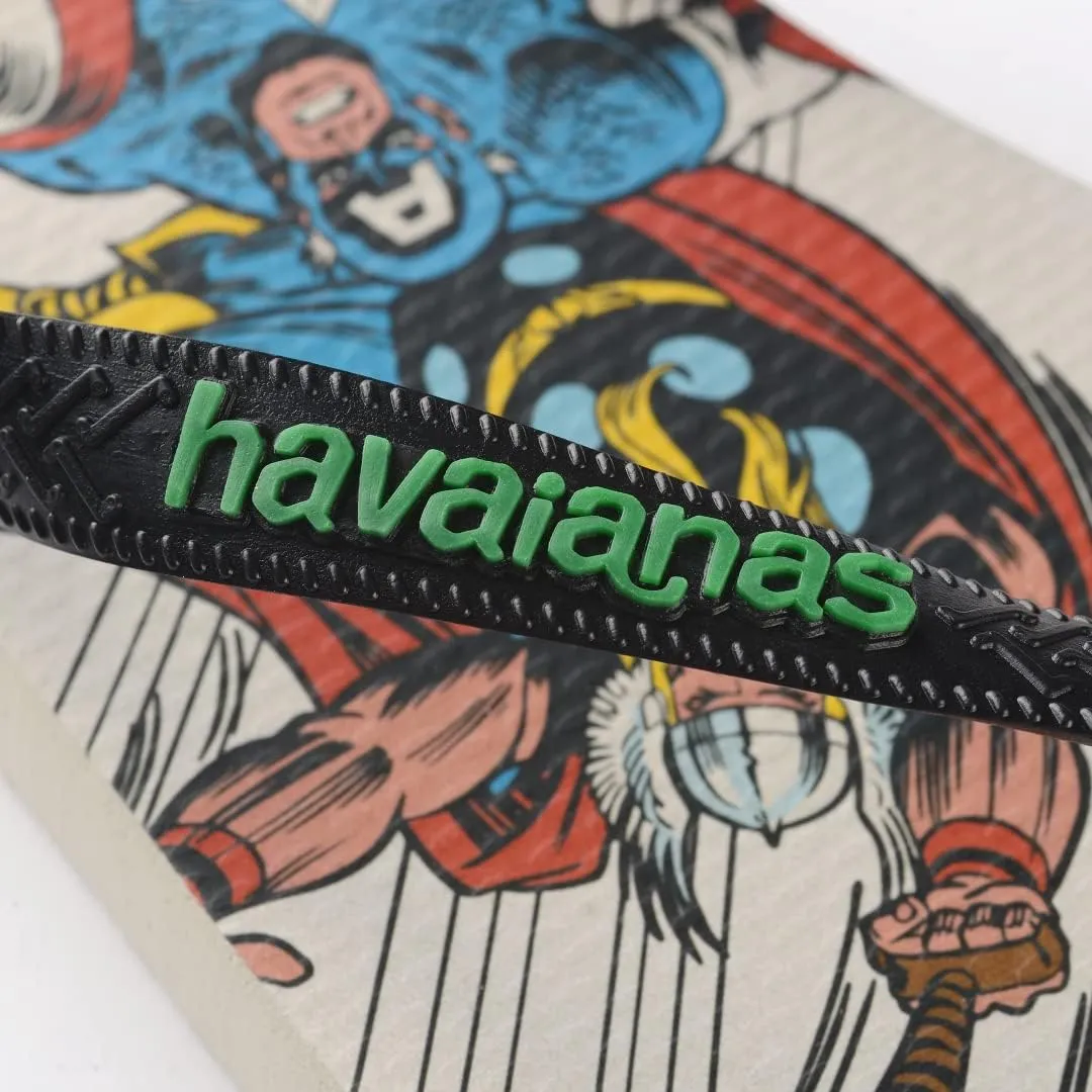 Havaianas Women's Kid's Top Marvel Classics Flip Flop Sandal, 4.5 us