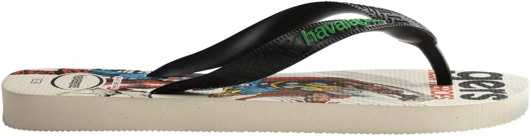 Havaianas Women's Kid's Top Marvel Classics Flip Flop Sandal, 4.5 us