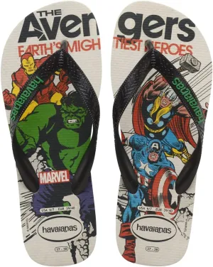 Havaianas Women's Kid's Top Marvel Classics Flip Flop Sandal, 4.5 us