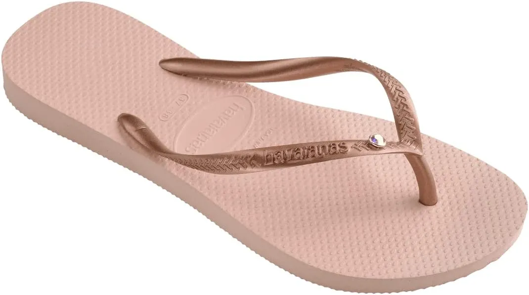 Havaianas Women's Slim Crystal Flip Flops