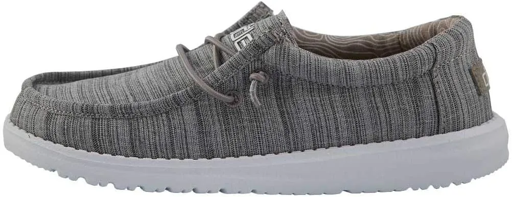 Hey Dude Boy's Wally Youth Multiple Colors | Boy’s Shoes | Boy's Lace Up Loafers | Comfortable & Light-Weight
