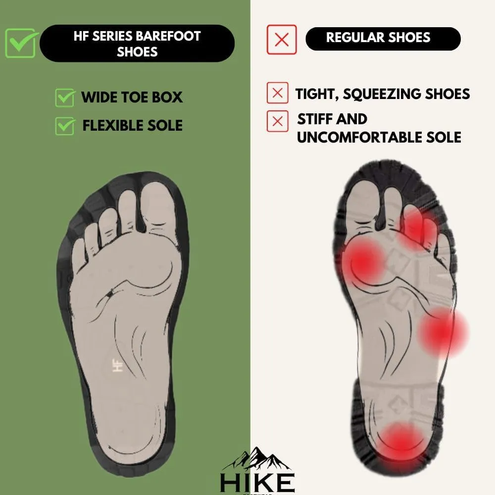 HF Active - Active Lifestyle Pain Relief Barefoot Shoes, Wide Toe Box, Lightweight Breathable, Flexible Minimalist Walking Shoe, Experience Real Barefoot Feeling