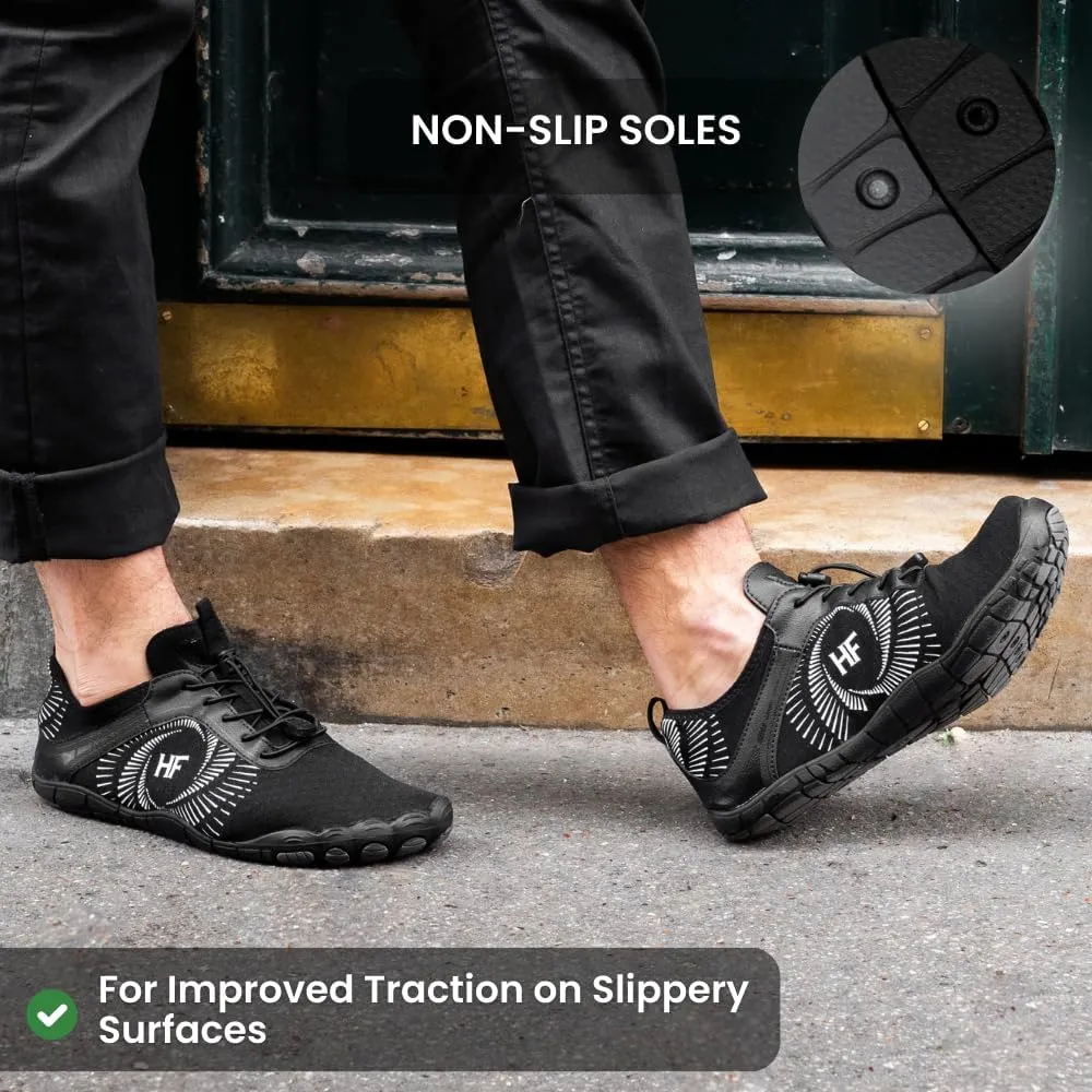 HF Active - Active Lifestyle Pain Relief Barefoot Shoes, Wide Toe Box, Lightweight Breathable, Flexible Minimalist Walking Shoe, Experience Real Barefoot Feeling
