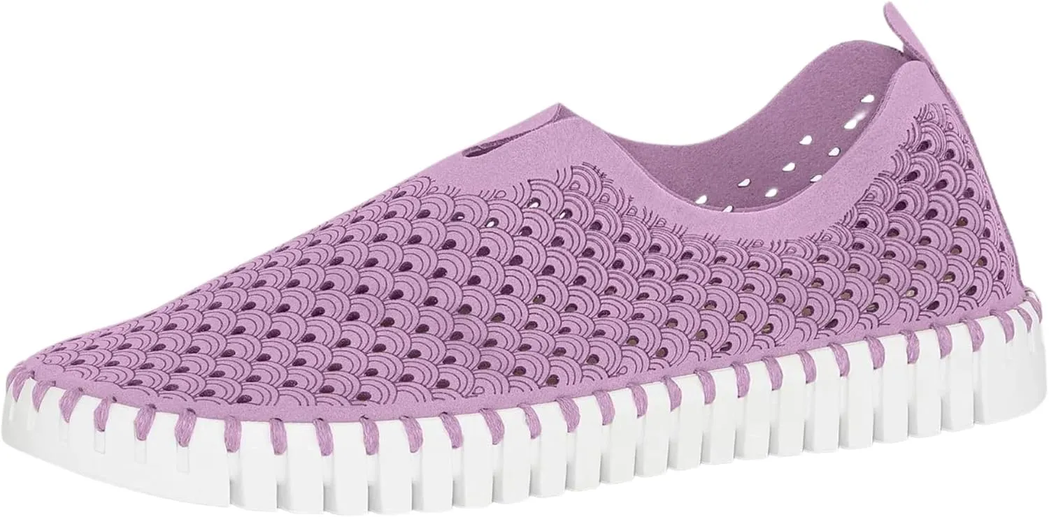Ilse Jacobsen HORNBÆK Women's Tulip 139 Flat | Slip-On | Low-Top | Frosting | 41 EU/11 M US