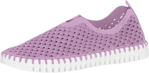 Ilse Jacobsen HORNBÆK Women's Tulip 139 Flat | Slip-On | Low-Top | Frosting | 41 EU/11 M US