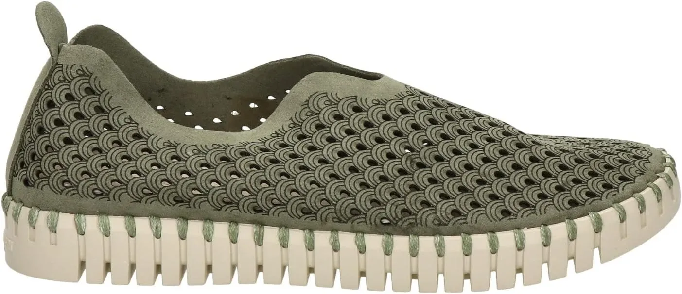 Ilse Jacobsen Women's Loafers, Army, 6