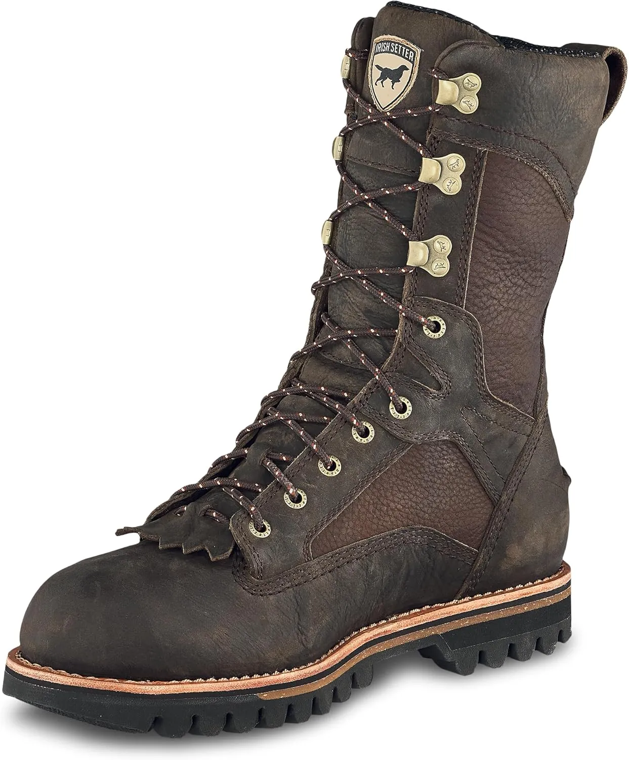 Irish Setter, Elk Tracker, Men’s, 12", Waterproof, Insulated 200g, Hunting Boot, Brown