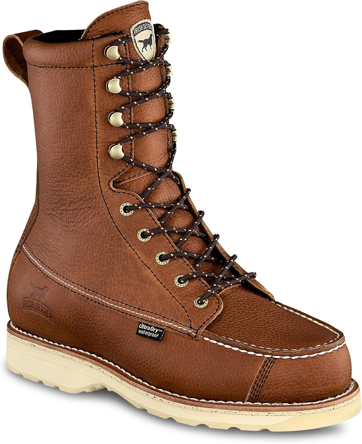 Irish Setter, Wingshooter, Men’s, 9", Waterproof, Insulated 400g, Hunting Boot, Amber