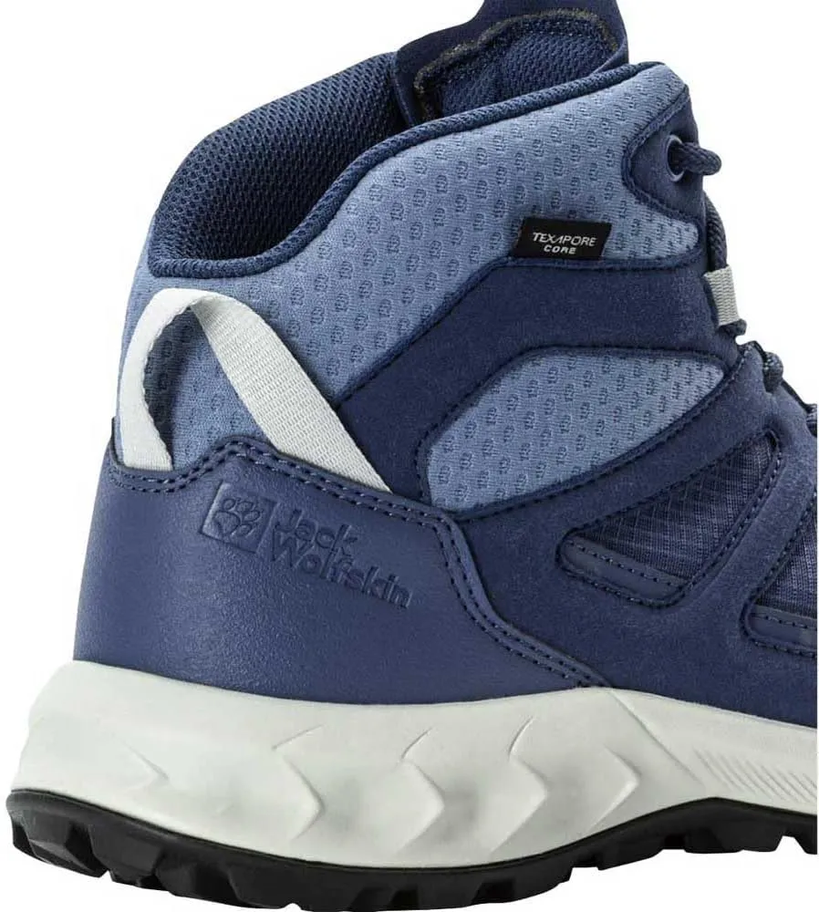 Jack Wolfskin Women's Woodland 2 Texapore Mid W Hiking Shoe, 37.5 EU