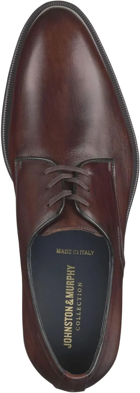 Johnston & Murphy Flynch Plain Toe Lace-Up Dress Shoe