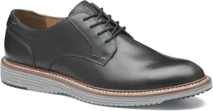 Johnston & Murphy Men's Hodges Leather Plain Toe Lace-up Shoe