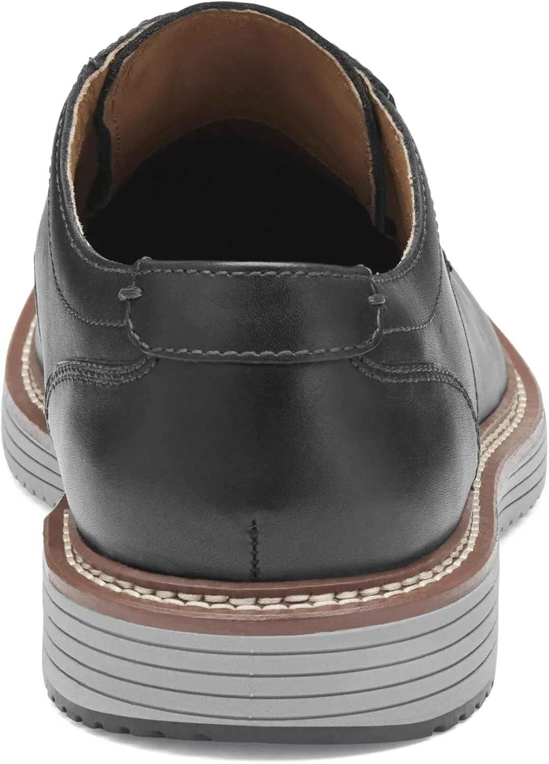 Johnston & Murphy Men's Hodges Leather Plain Toe Lace-up Shoe
