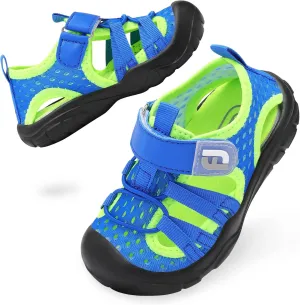 JOINFREE Toddler Boys Girls Water Shoes Breathable Qucik Dry Sport Beach Sandals Lightweight Barefoot Flexible