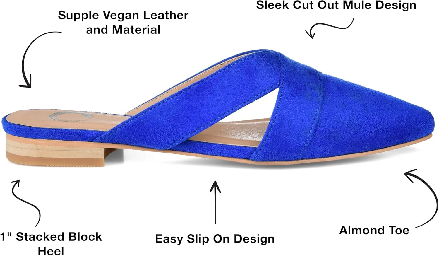 Journee Women's Giada Mule Flats