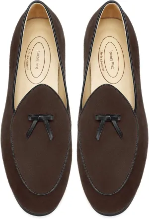 Journey West Men's Vintage Loafers for Men Belgian Loafers Slip-on Loafer Penny Loafer Casual Loafers