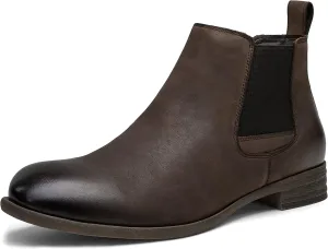 Jousen Men's Chelsea Boots Lightweight Casual Chukka Ankle Boots Classic Elastic Dress Boots For Men