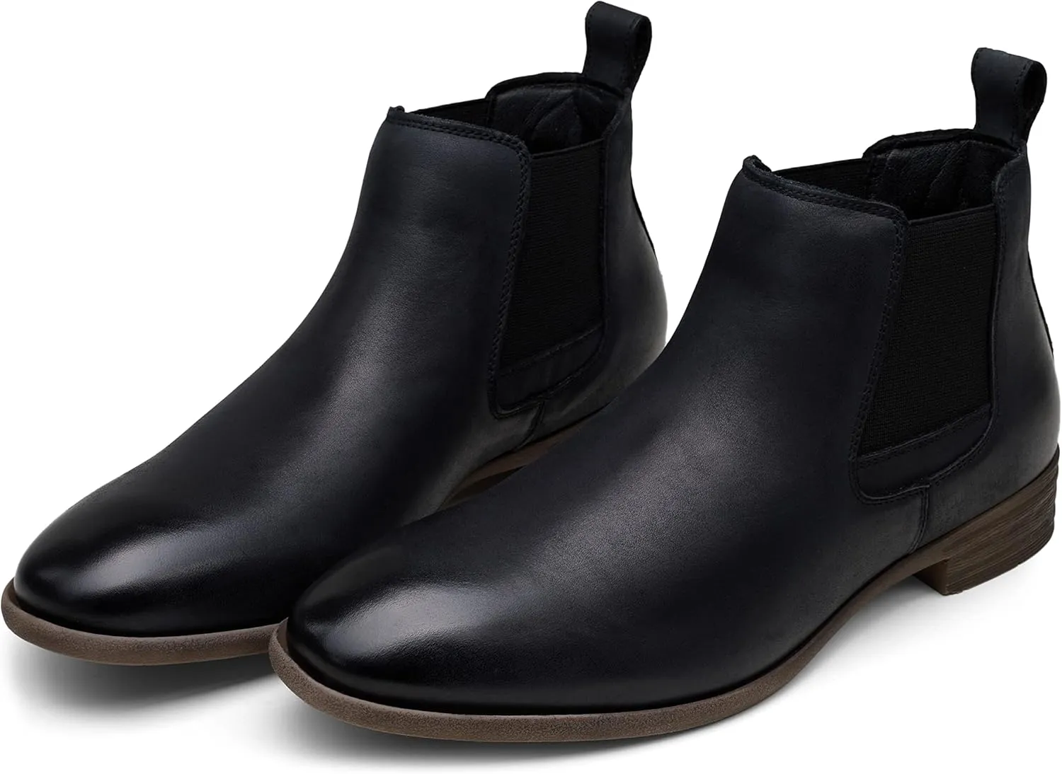Jousen Men's Chelsea Boots Lightweight Casual Chukka Ankle Boots Classic Elastic Dress Boots For Men