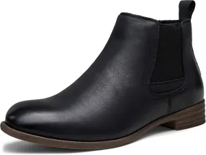 Jousen Men's Chelsea Boots Lightweight Casual Chukka Ankle Boots Classic Elastic Dress Boots For Men