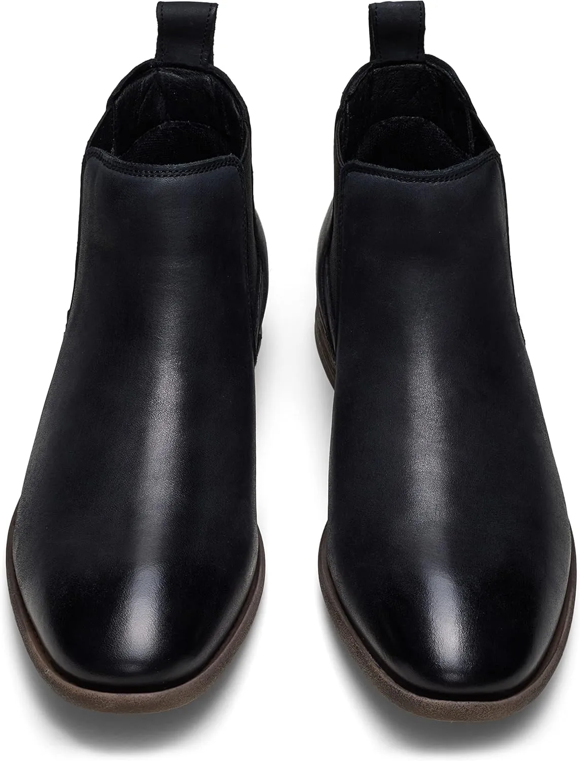 Jousen Men's Chelsea Boots Lightweight Casual Chukka Ankle Boots Classic Elastic Dress Boots For Men