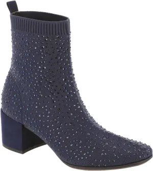 Kenneth Cole REACTION Rida Stretch Jewel Women's Boot, 8.5 B(M) US, Navy
