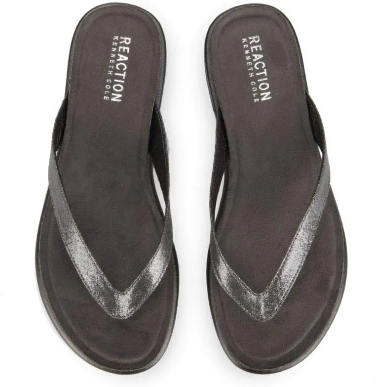 Kenneth Cole Women's Jel Ing Flat Thong Sandal with Comfort Footbed Flip-Flop