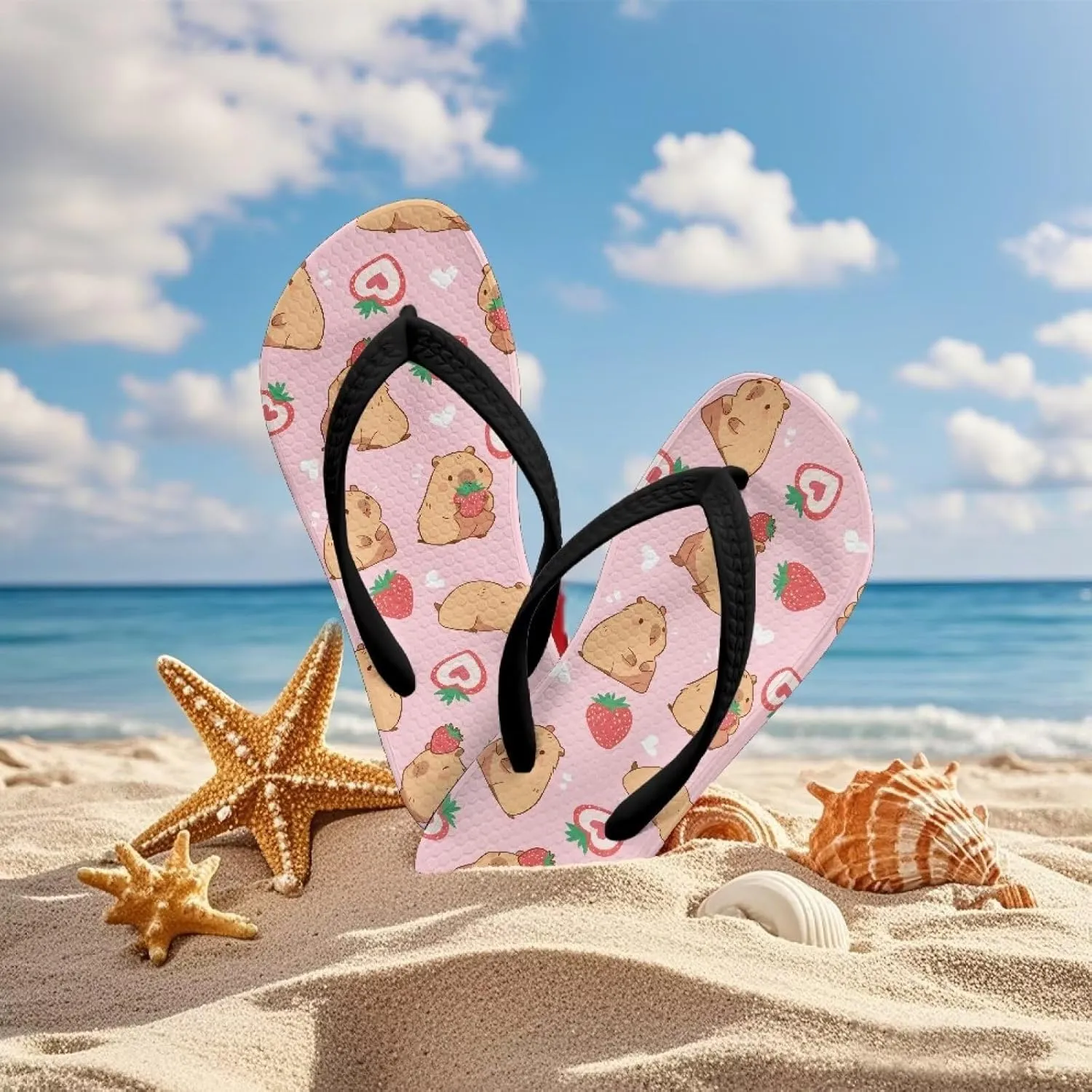 Kid's Flip Flops Non-Slip Girls Boys Slippers Slide Sandals for Home Beach Swim Pool