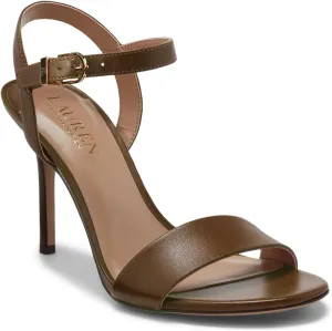 Lauren Ralph Lauren Women's Gwen Nappa Leather Sandal Pump