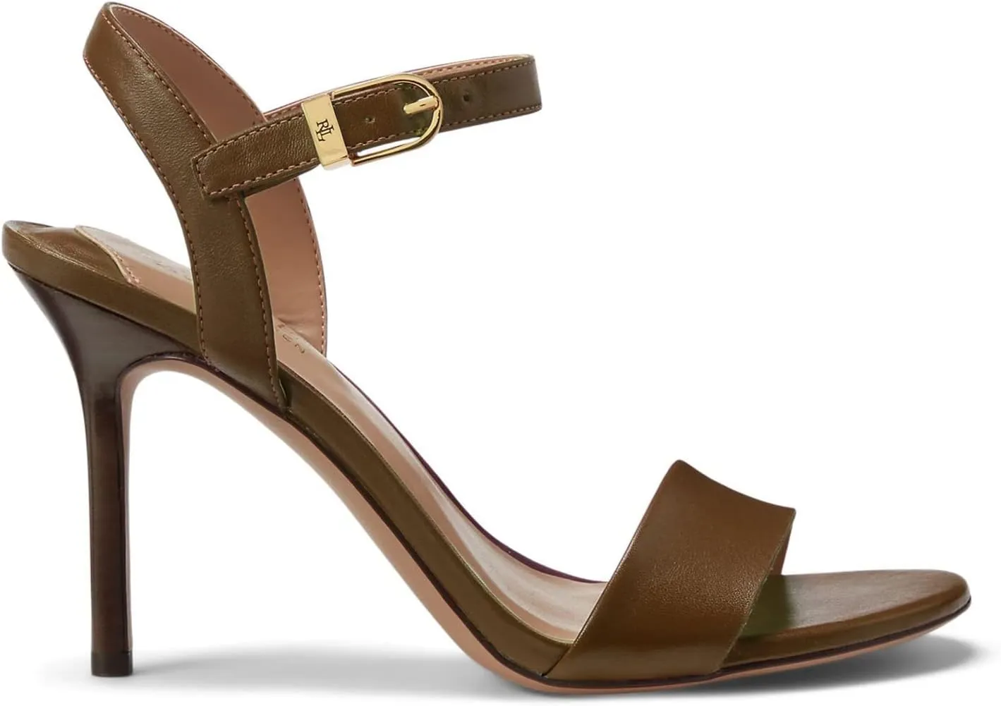 Lauren Ralph Lauren Women's Gwen Nappa Leather Sandal Pump
