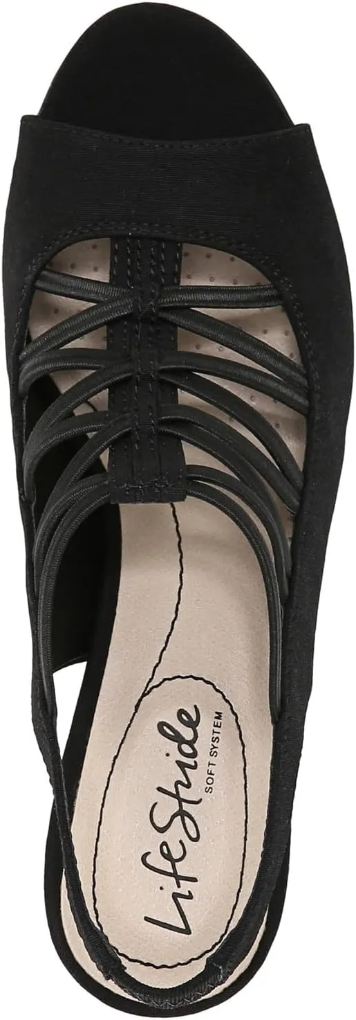 Lifestride Women's Cabaret Slingback Dress Sandal