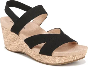 Lifestride Women's Danita Strappy Wedge Sandal