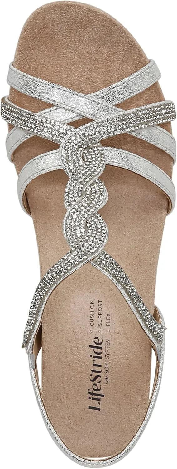 LifeStride Women's Miami Wedge Sandal