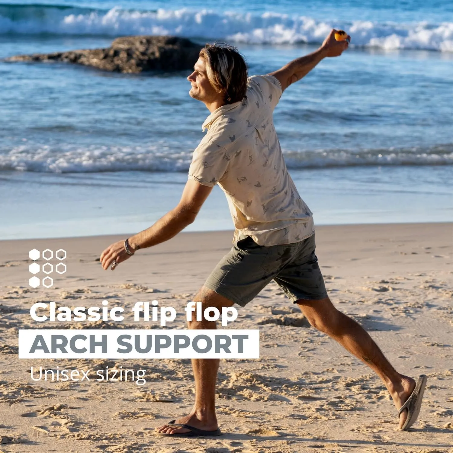 LightFeet Arch Support Flip Flops – Australian Podiatrists Designed FlipFlops for Women & Men Prevent Tired Aching Legs | Unisex Orthotic Plantar Fasciitis Flip Flops Made From Recycled Materials