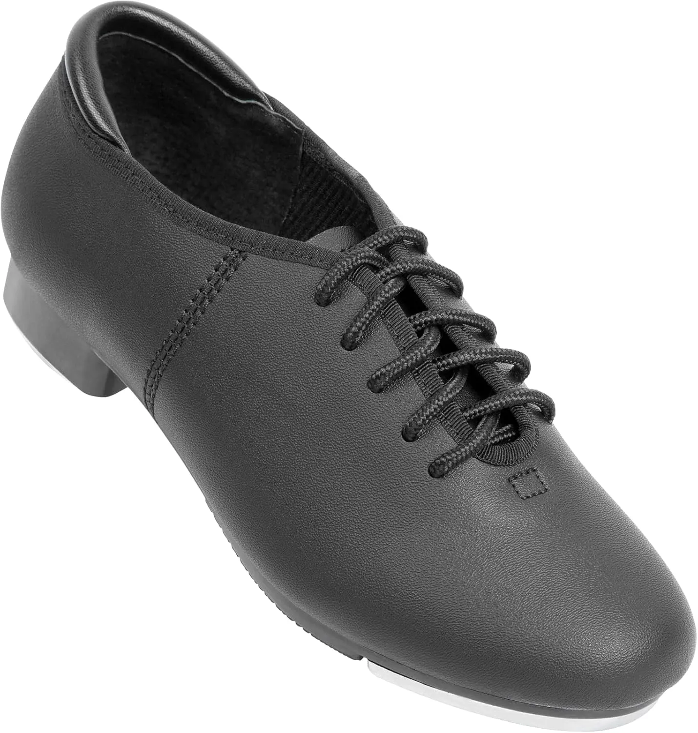 Linodes Unisex-Child Lace up Tap Shoe for Girls, Boys and Kids Tap Flat